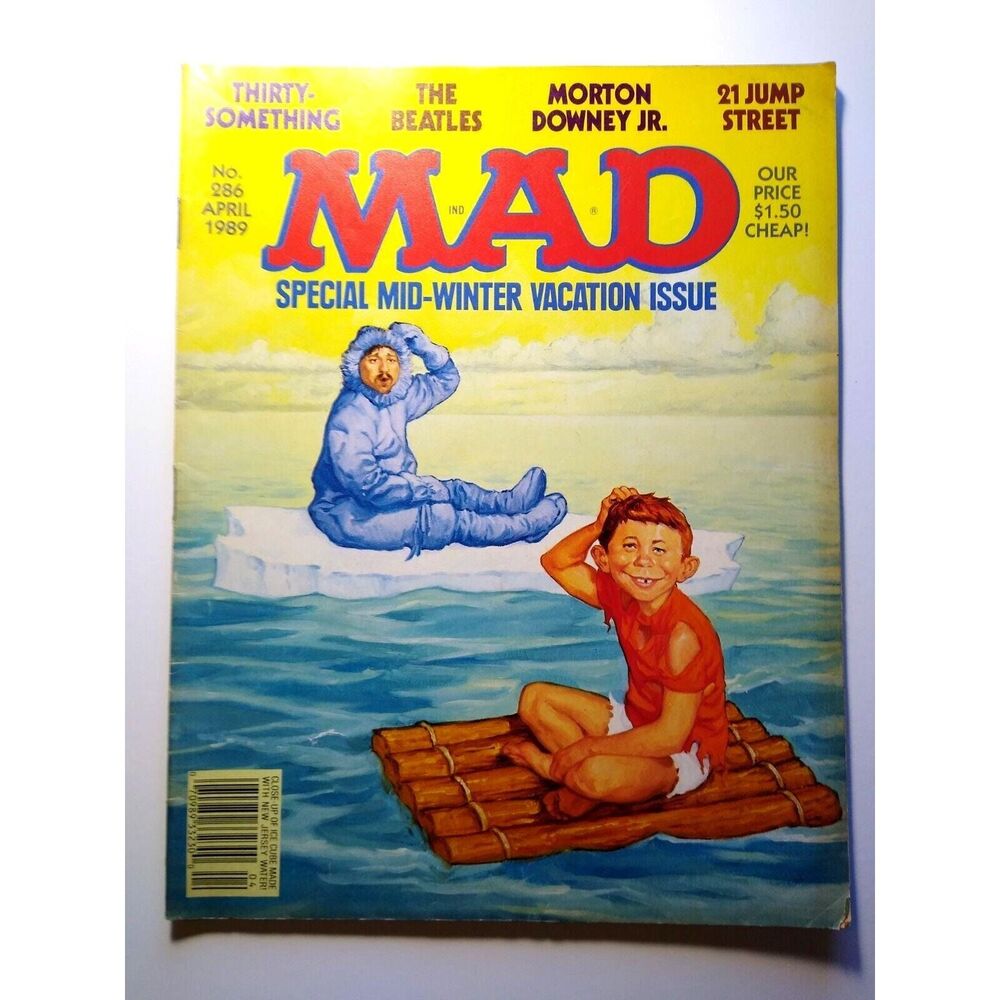 MAD Magazine April 1989 # 286 Thirty Something Morton Downey Jr. 21 Jump Street